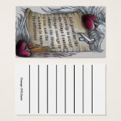 Serenity Prayer wallet card, note lines on back (Front & Back)