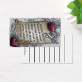Serenity Prayer wallet card, note lines on back (Desk)