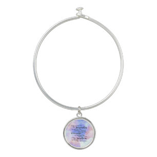 Serenity Prayer Watercolor Bracelet