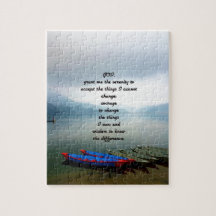 Serenity Prayer With Phewa Lake Panoramic View