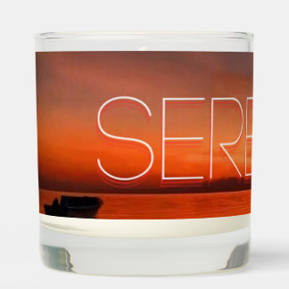 Serenity Scented Jar Candle