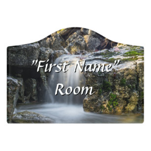 Serenity Spa Falls Room Sign