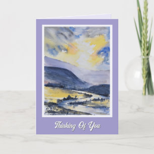 Serenity Speedy Recovery Thinking of You Card
