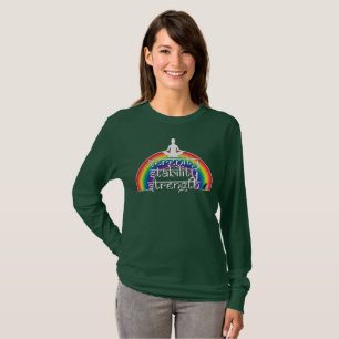 Serenity Stability Strength Rainbow Intentions T-Shirt