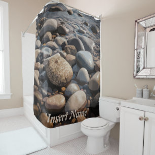 Serenity Stones Shower Curtain