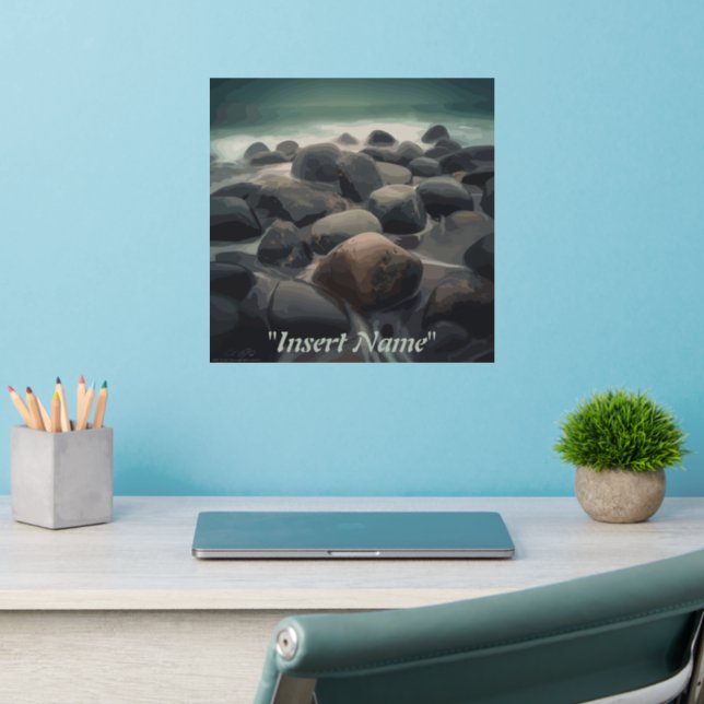 Serenity Stones Wall Decal (Home Office 2)
