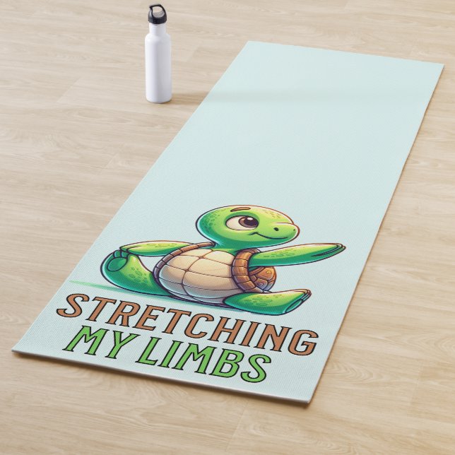 Serenity Stretch: Turtle Yoga Mat (In Situ)