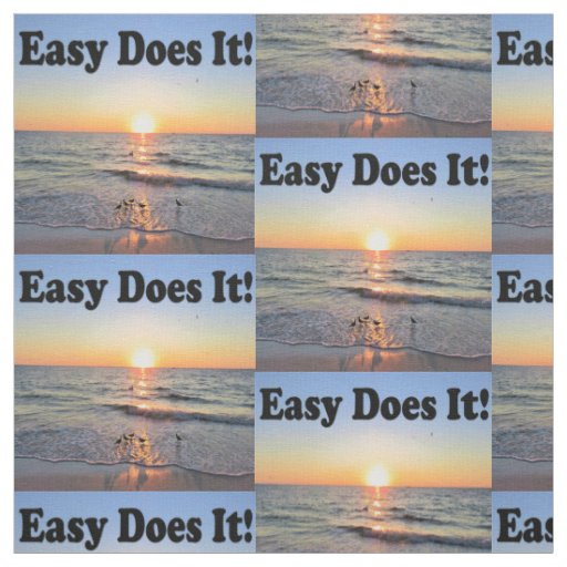 SERENITY SUNRISE EASY DOES IT RECOVERY FABRIC