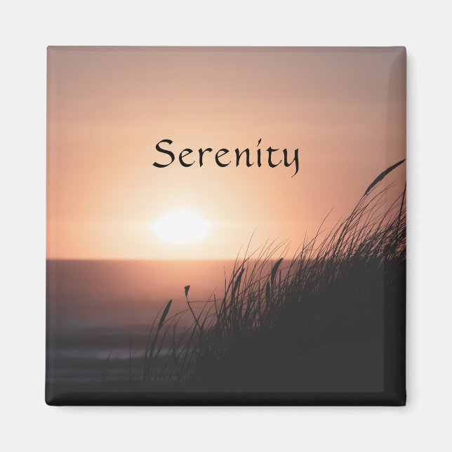 Serenity Sunset Magnet (Front)