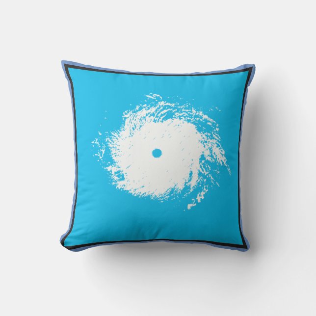 Serenity Symbol Throw Pillow (Front)