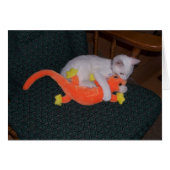 Serenity Tackles Lizard card (Front Horizontal)