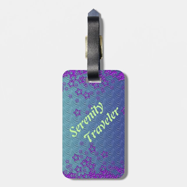 Serenity Traveler Luggage Tag (Back Vertical)