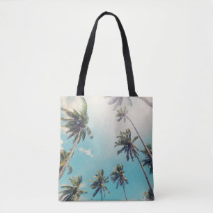 Serenity Tropical Beach Landscape Tote Bag