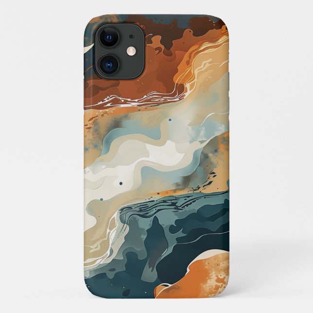 Serenity Waves Case-Mate iPhone Case (Back)