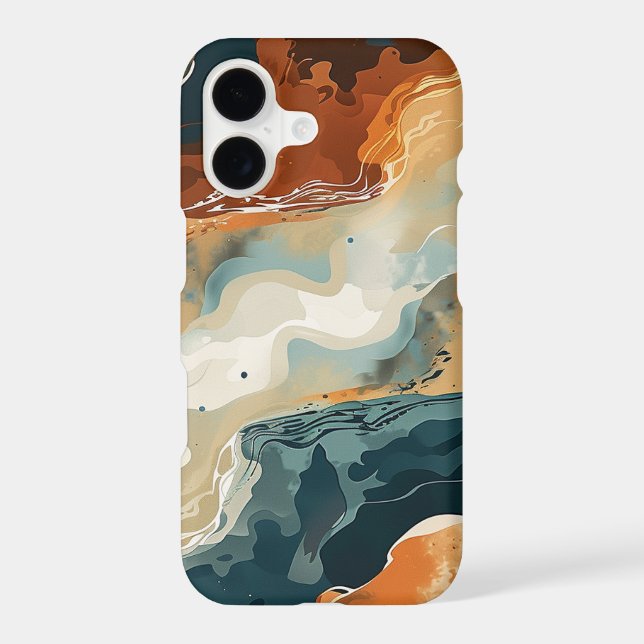 Serenity Waves Iphone Case (Back)