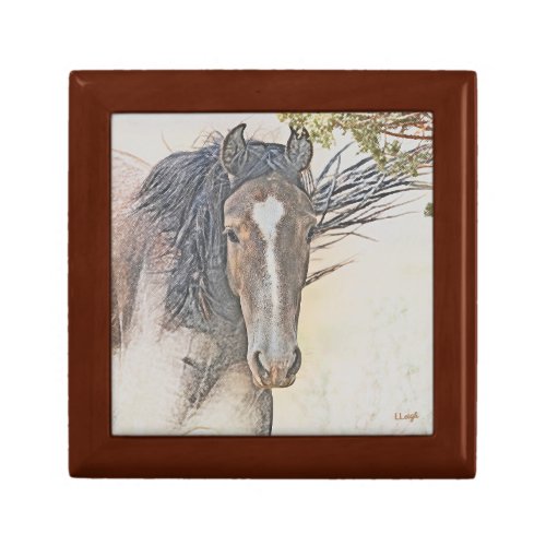 Serenity Wild Horse Keepsake box