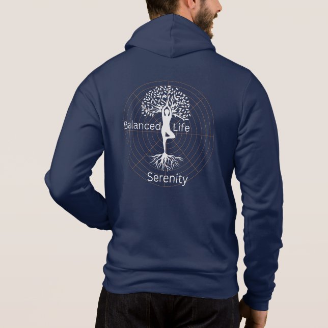 Serenity Zip Hoodie (Back)