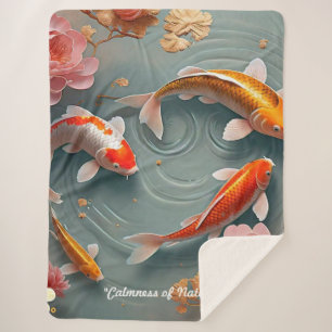 "Serenity's Abode" Sherpa Blanket