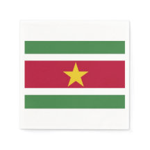 Serfetten "Surinam flag".
