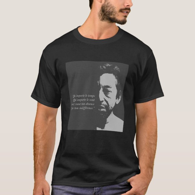 Serge Gainsbourg Classic T-Shirt (Front)