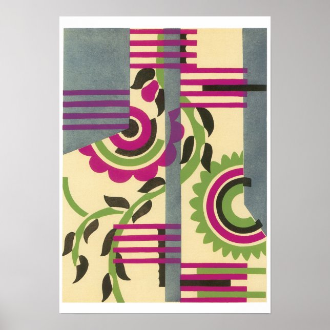 Serge Gladky Jazz Art Poster (Front)