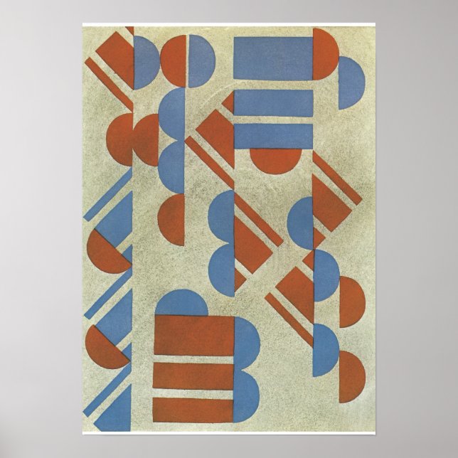 Serge Gladky Jazz Art Poster (Front)