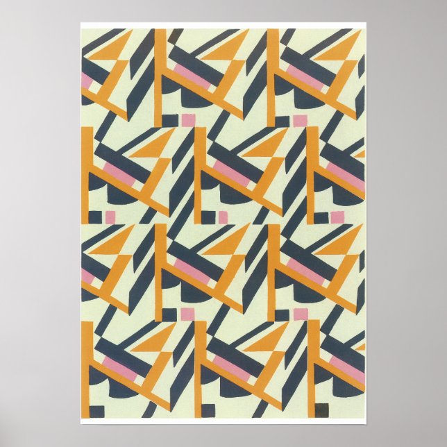 Serge Gladky Jazz Art Poster (Front)