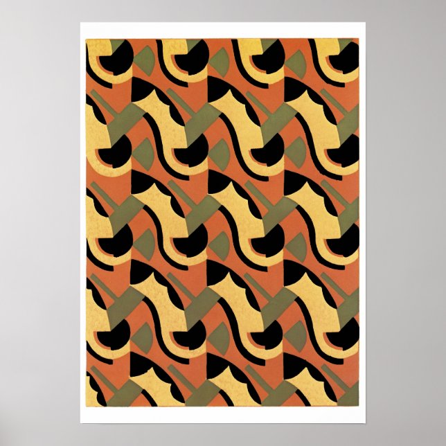 Serge Gladky Jazz Art Poster (Front)