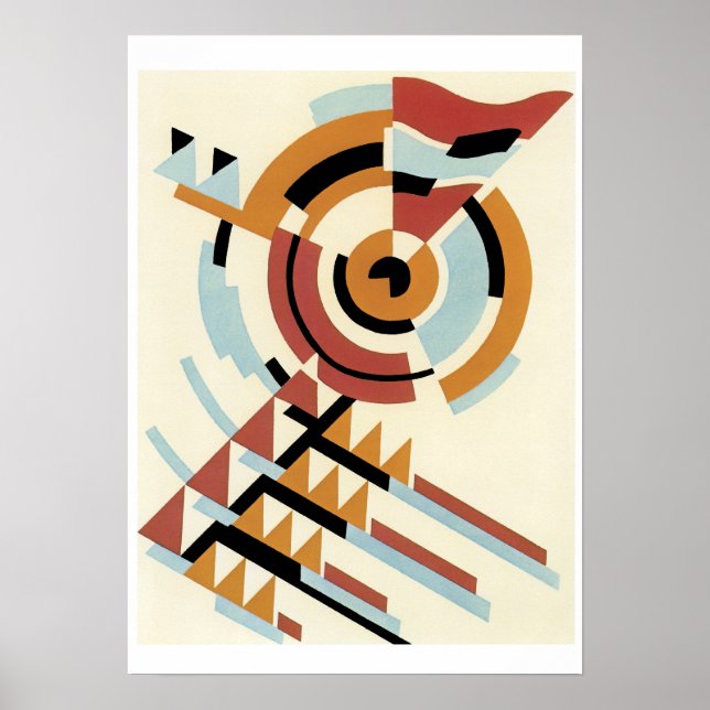 Serge Gladky Jazz Art Poster (Front)