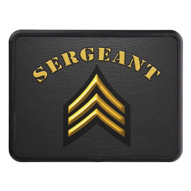 SERGEANT E-5 HITCH COVER (Front)
