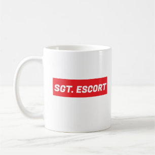 Sergeant Escort Coffee Mug