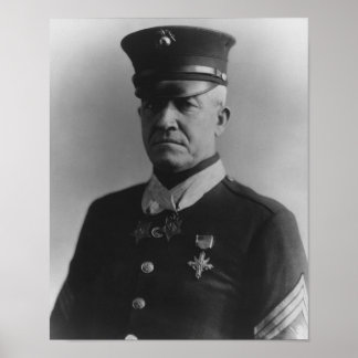 Sergeant Major Dan Daly Poster