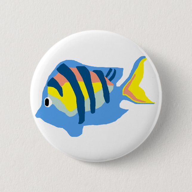 Sergeant Major  fish  button (Front)