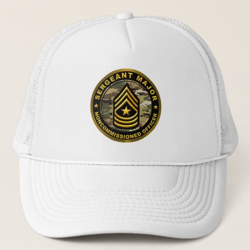Sergeant Major  Trucker Hat