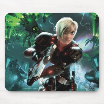 Sergeant Tammy Calhoun Running Mouse Pad by wreckitralph at Zazzle