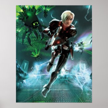 Sergeant Tammy Calhoun Running Poster by wreckitralph at Zazzle