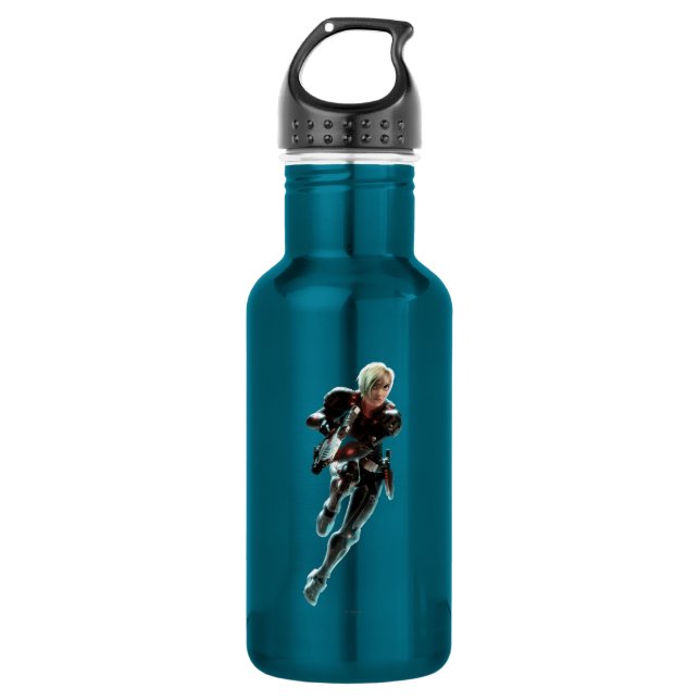 Sergeant Tammy Calhoun Running Stainless Steel Water Bottle (Front)