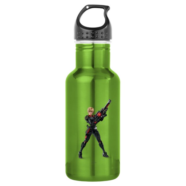 Sergeant Tammy Calhoun with Guh Water Bottle (Front)