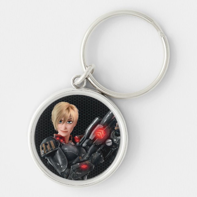 Sergeant Tammy Calhoun with Gun Keychain (Front)