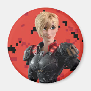 Sergeant Tammy Calhoun with Hand on Hip Magnet