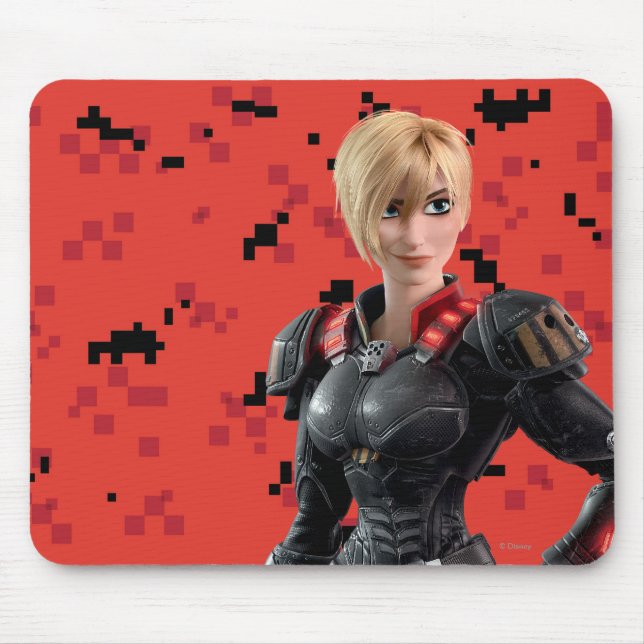 Sergeant Tammy Calhoun with Hand on Hip Mouse Pad (Front)
