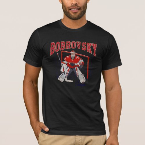 Sergei Bobrovsky Ice Hockey Player T_Shirt