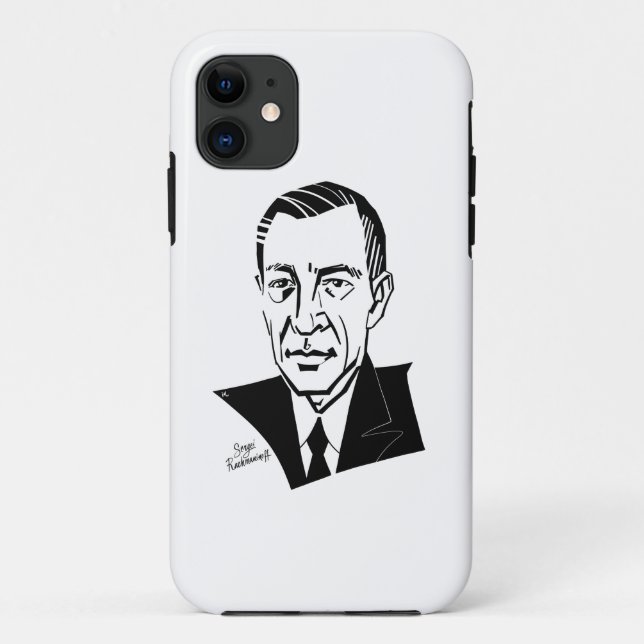 Sergei Rachmaninoff Case-Mate iPhone Case (Back)