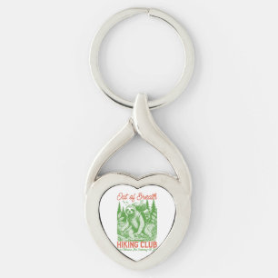 Serial Chiller Sloth Hanging from Branch Keychain