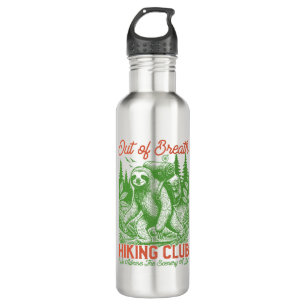 Serial Chiller Sloth Hanging from Branch Stainless Steel Water Bottle
