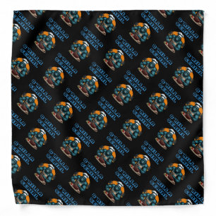 Serial G'rilla Master BBQ Griller Fun Pun Bandana