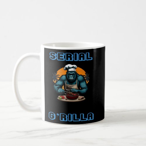 Serial GRilla Master Bbq Griller Fun Pun  Coffee Mug