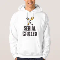 Funny Hoodie With BBQ Sayings, Meat Smoker Sweatshirt for Grillers