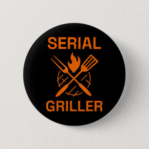 Serial Griller Grilling Bbq Grill Master Smoker Co Button