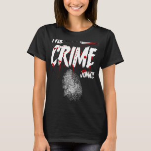 Serial Killer Documentaries Lover & True Crime Jun T-Shirt